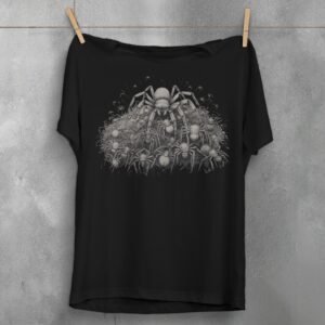 Spider Nest Guardians A Haunting Web Of Fright T-Shirt - 1