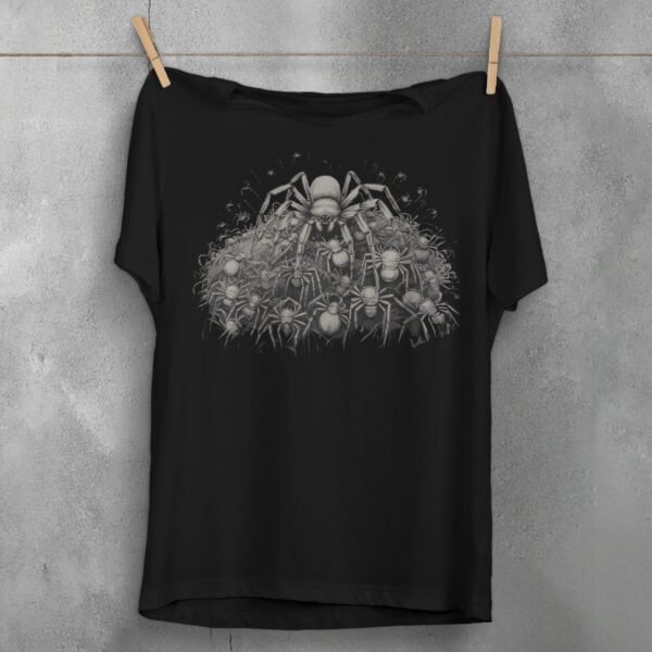 Spider Nest Guardians A Haunting Web Of Fright T-Shirt - 1