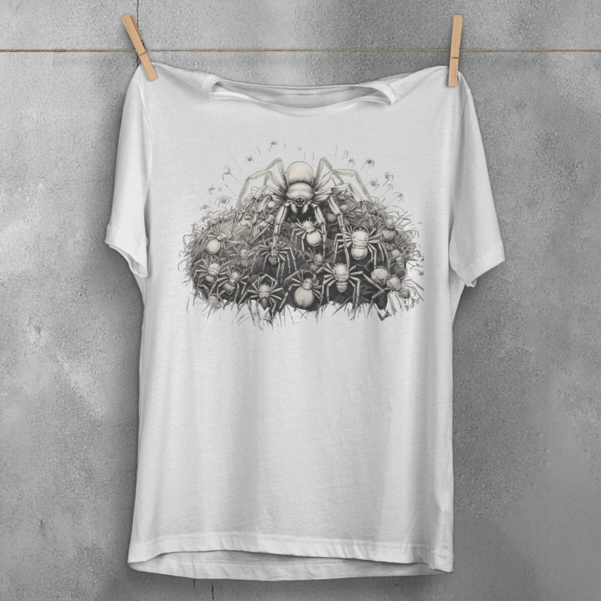 Spider Nest Guardians A Haunting Web Of Fright T-Shirt - 2
