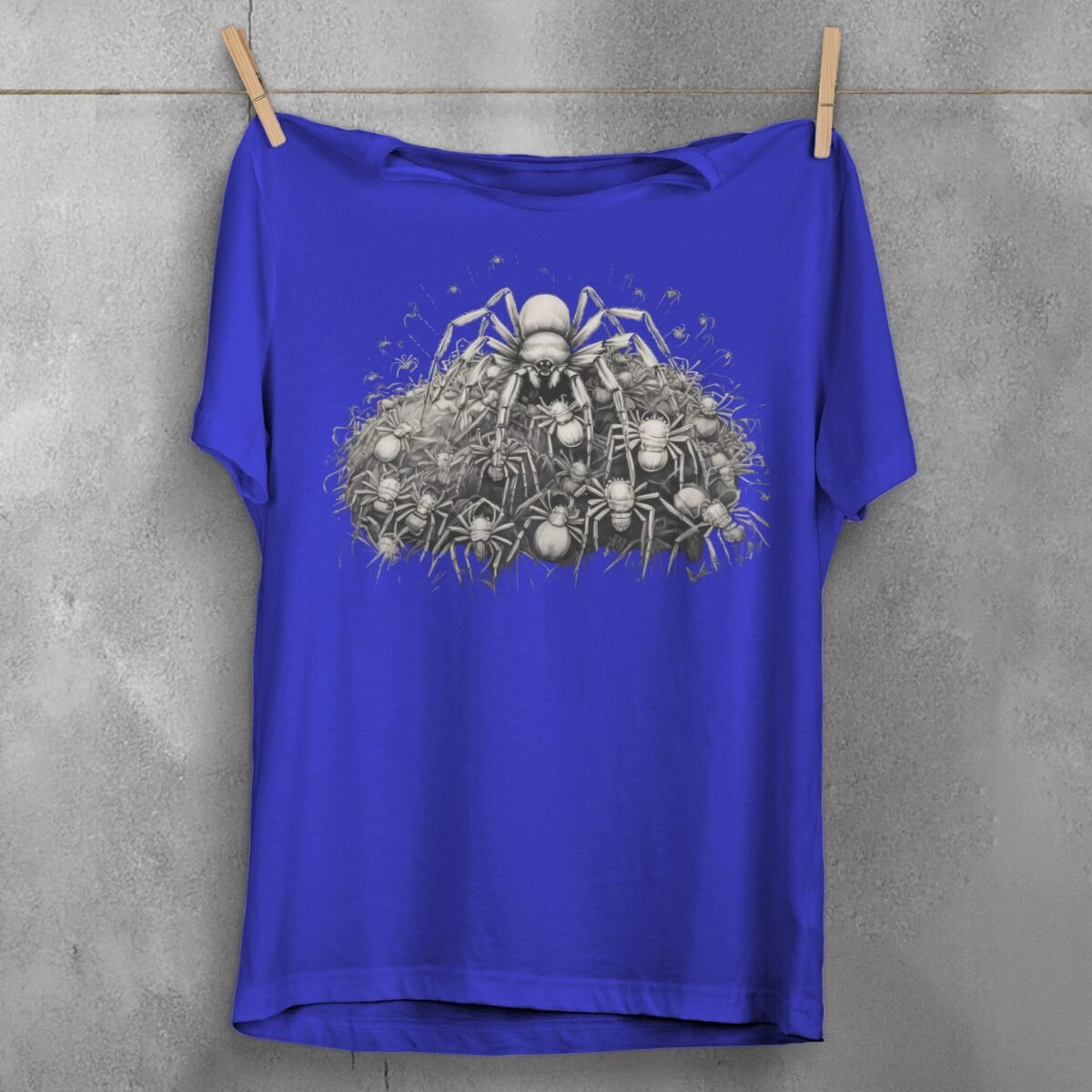 Spider Nest Guardians A Haunting Web Of Fright T-Shirt - 3