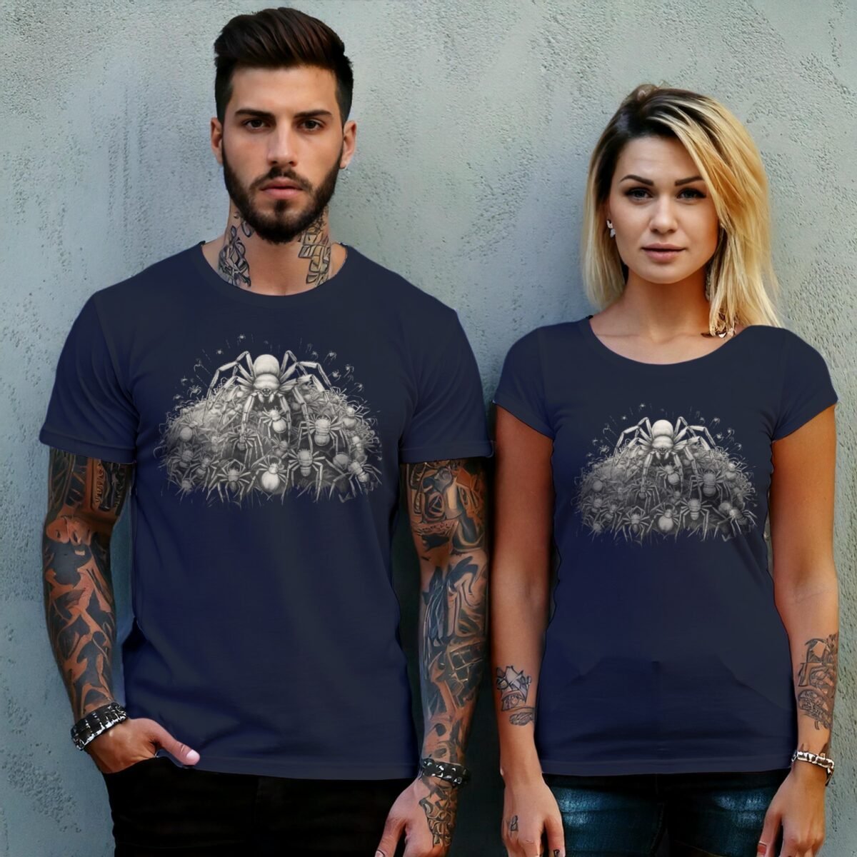Spider Nest Guardians A Haunting Web Of Fright T-Shirt - 8