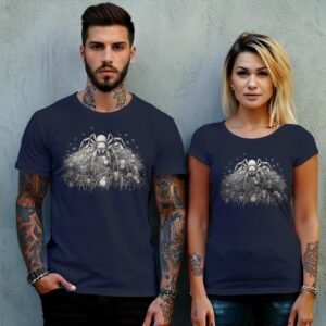 Spider Nest Guardians A Haunting Web Of Fright T-Shirt - 8