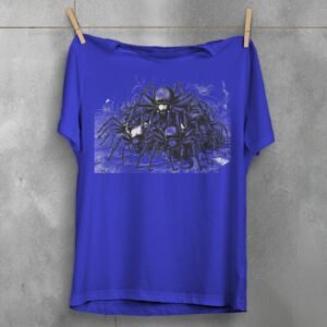 Spider Pile arachnid Gothic lovers dark aesthetic spooky cool t-shirt - 3