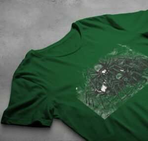 Spider Pile arachnid Gothic lovers dark aesthetic spooky cool t-shirt - 6