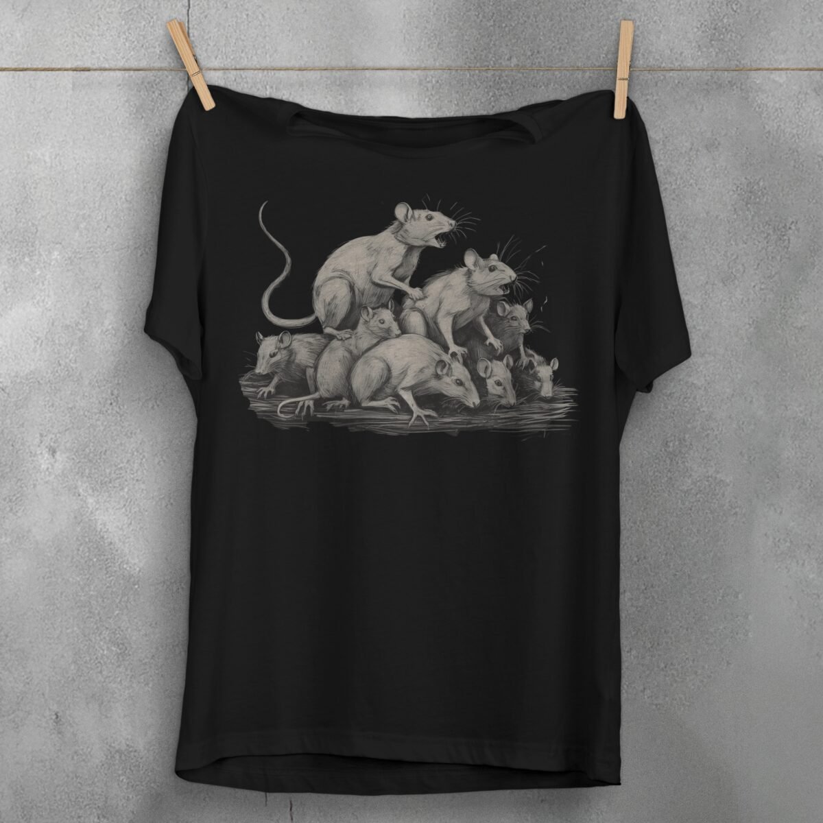 gathering souls rat kindred spirit t-shirt design, variation 1