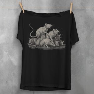 gathering souls rat kindred spirit t-shirt design, variation 1