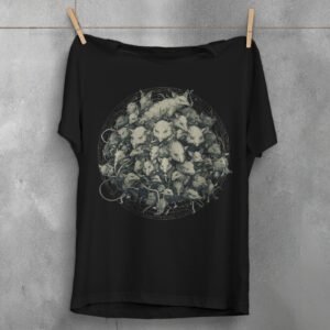 colony rat faces together unique shirt design, variation 1