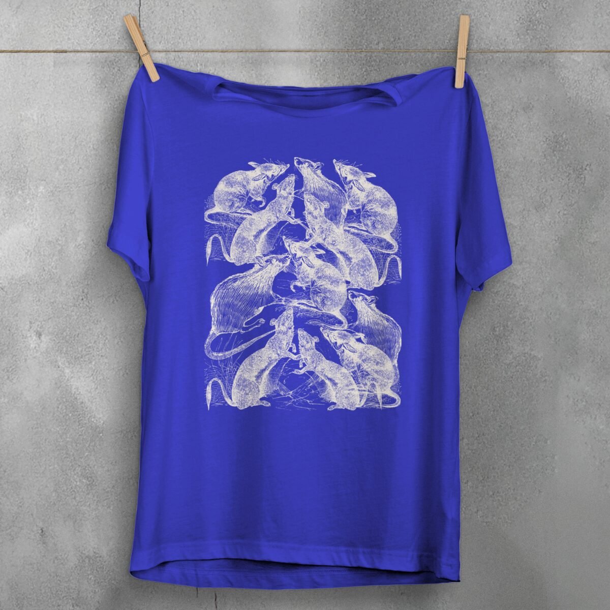 conspiracy rats king dark secrets exposed cute t-shirt design, variation 2