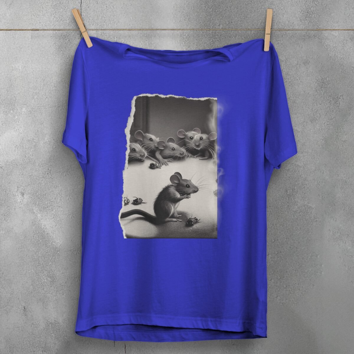 whimsical whispers little rat friends aesthetic t-shirt design, variation 3