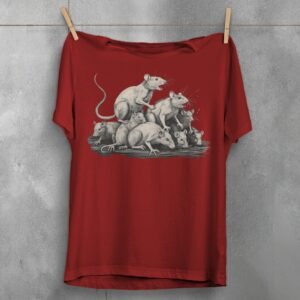 gathering souls rat kindred spirit t-shirt design, variation 4