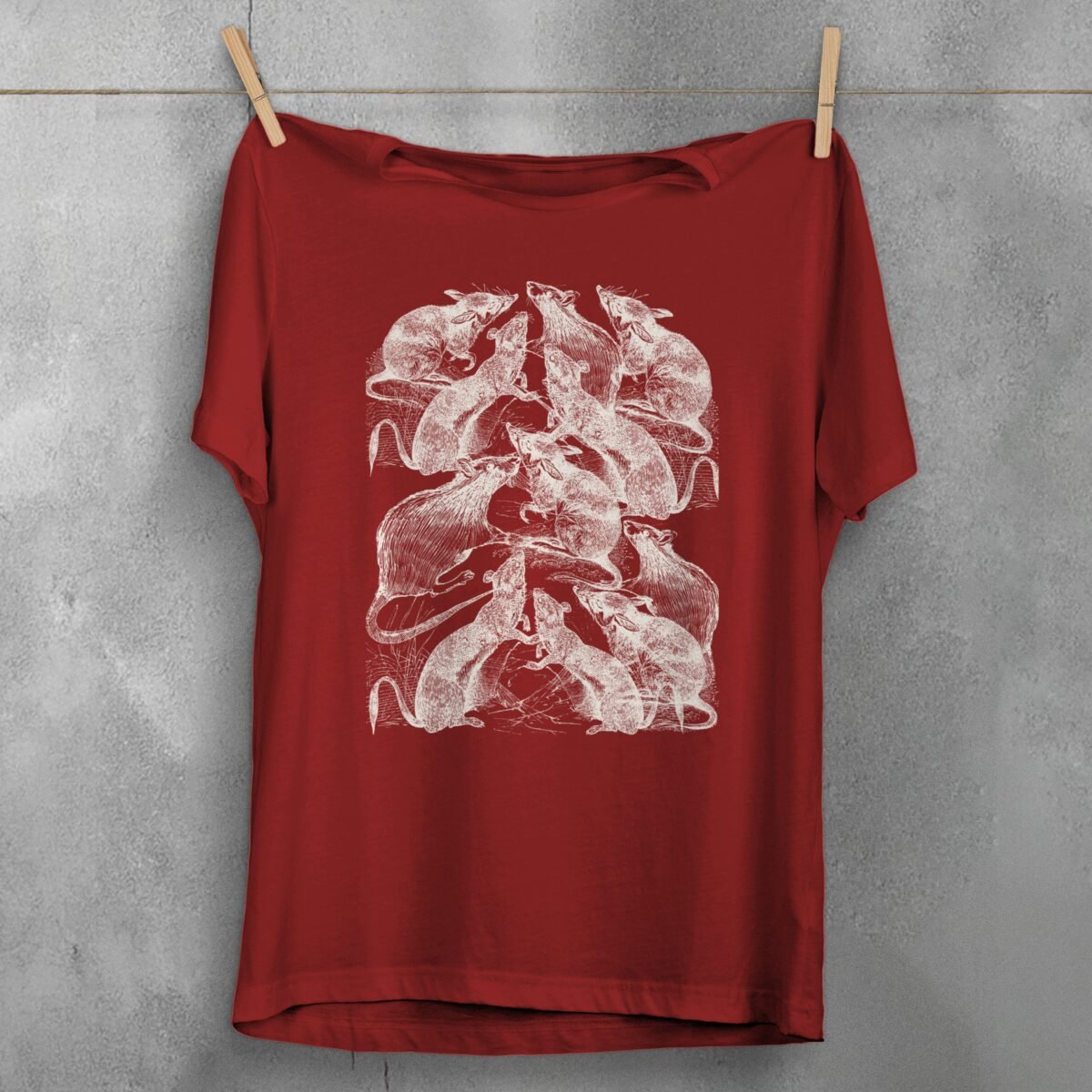 conspiracy rats king dark secrets exposed cute t-shirt design, variation 3