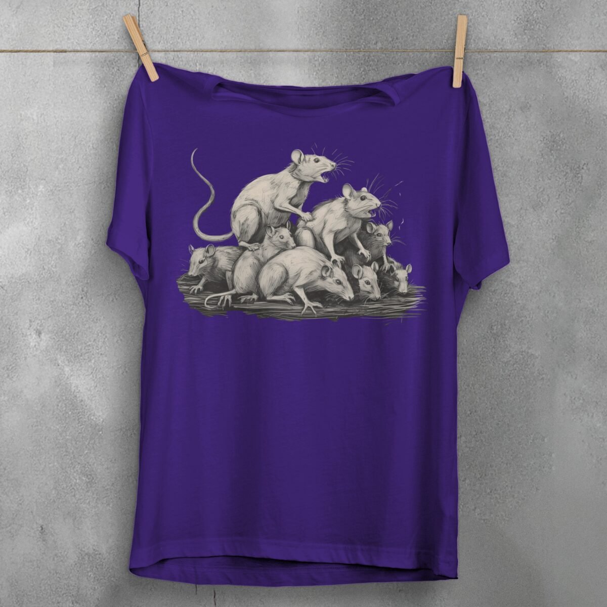 gathering souls rat kindred spirit t-shirt design, variation 5