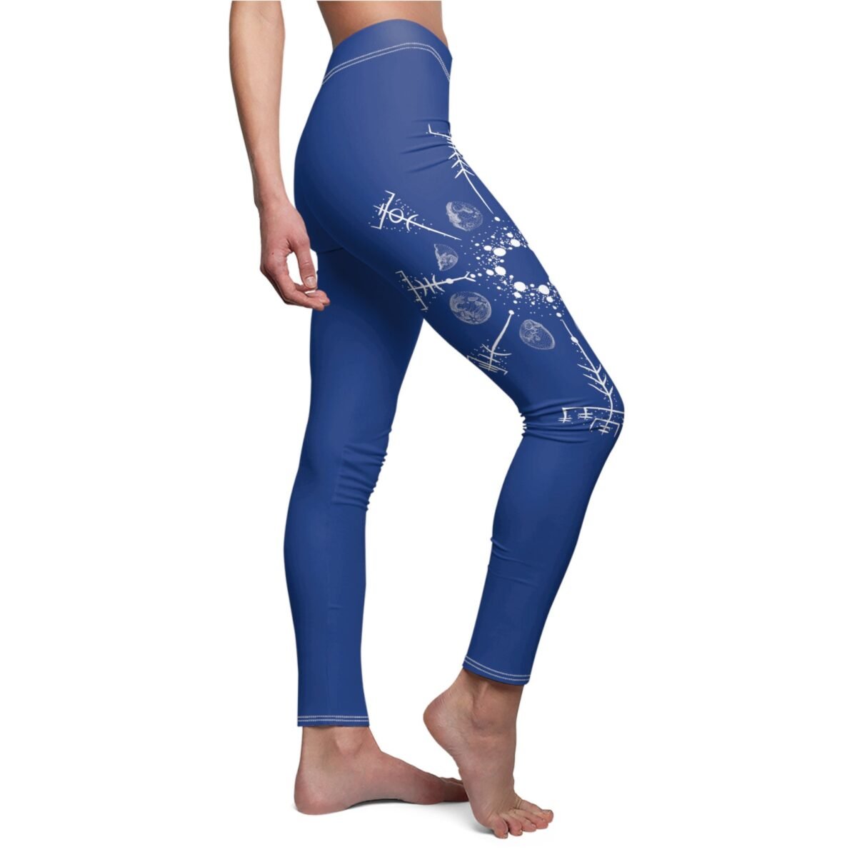 Vikings Vegvisir sign celestial leggings - 4