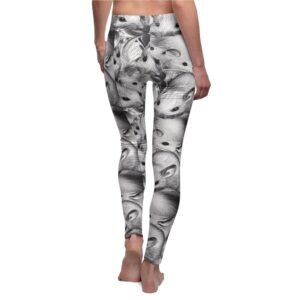 Whispers Fawn Rats Shadows Woodland Animal Creature Comfort Leggings - 3