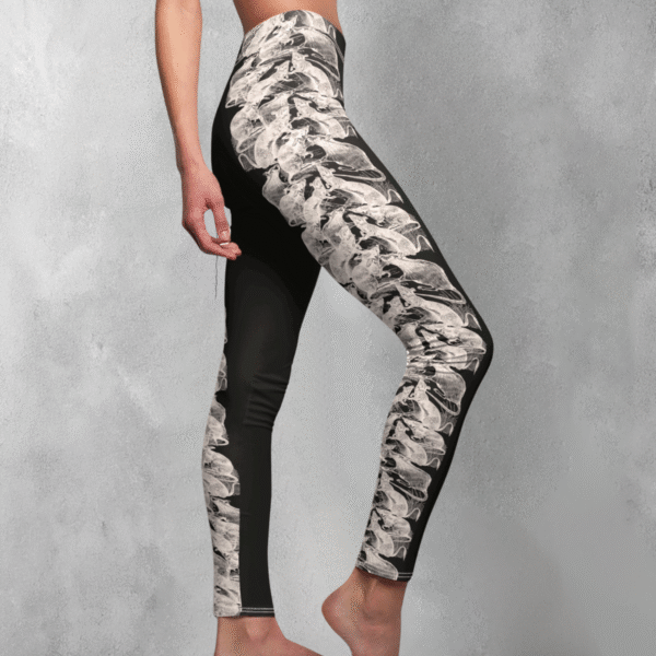 Whispers of night Gather Around Creepy Cute Rats King Leggings - 1