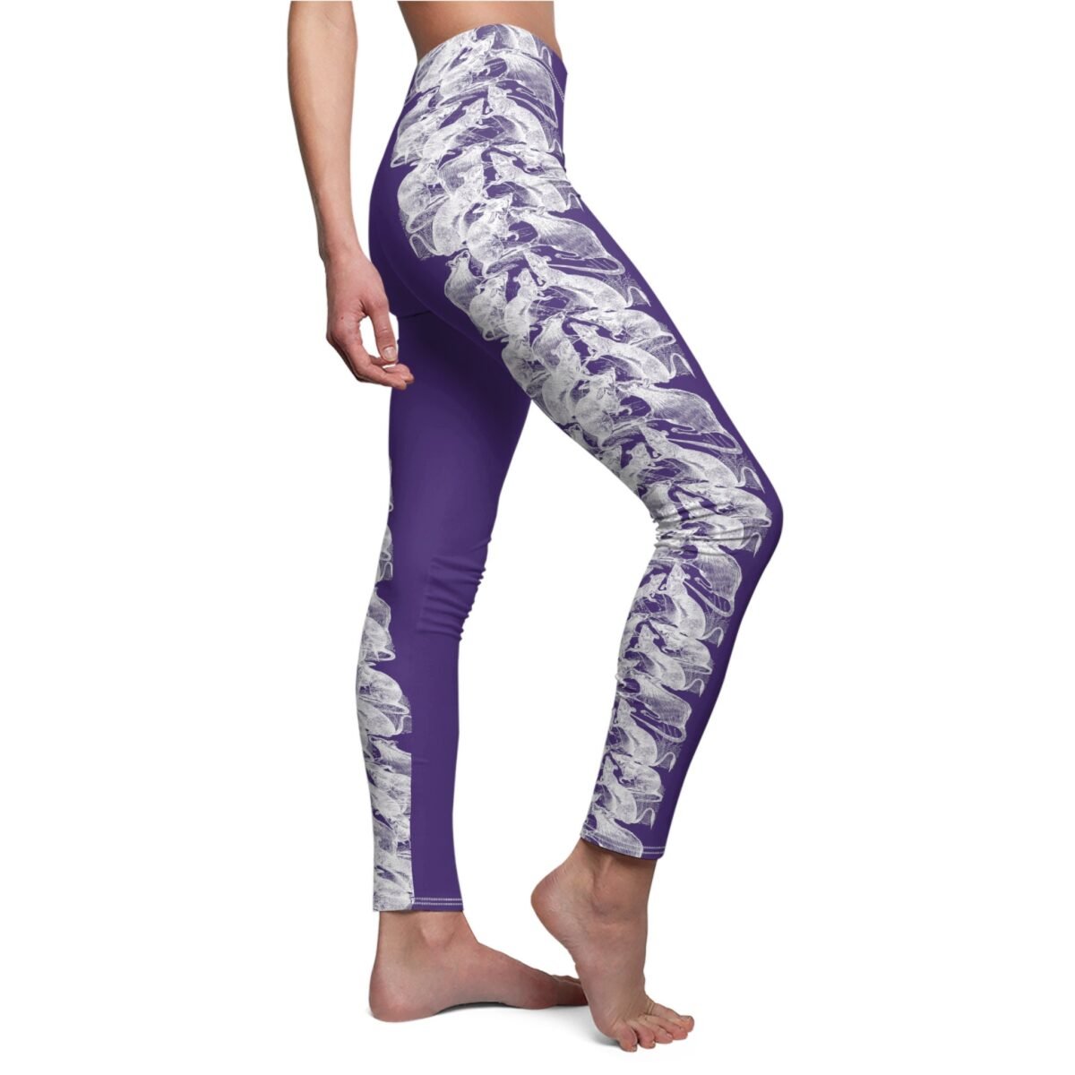 Whispers of night Gather Around Creepy Cute Rats King Leggings - 5