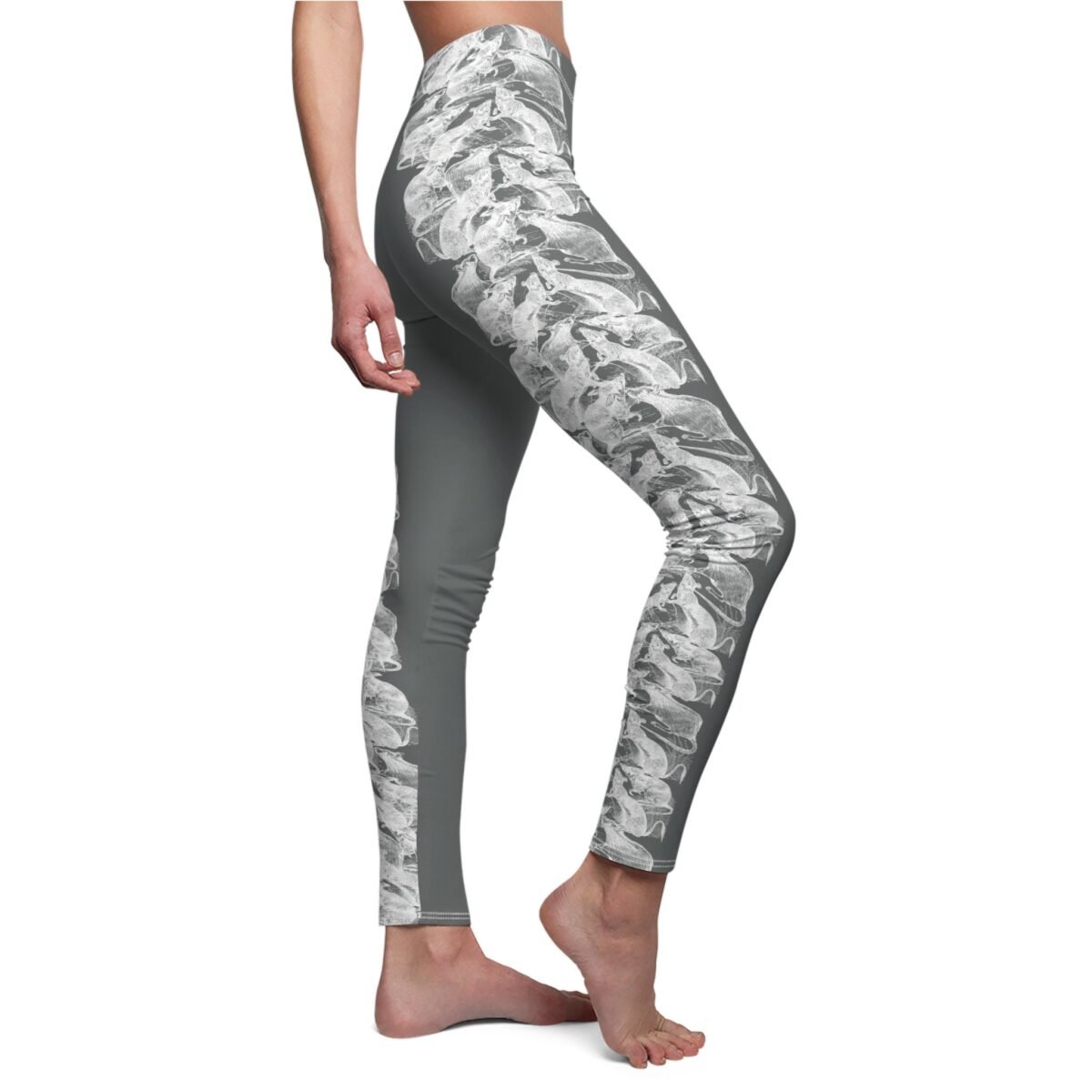 Whispers of night Gather Around Creepy Cute Rats King Leggings - 7