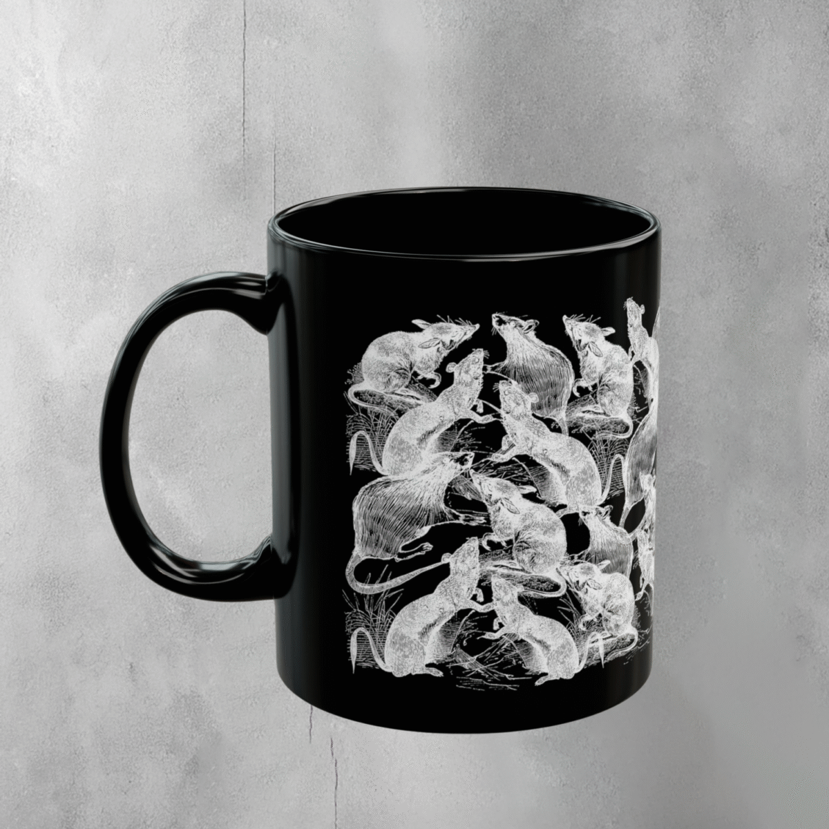Whispers of the rats king dark charm curiosity novelty mug - 1