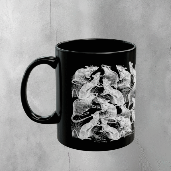 Whispers of the rats king dark charm curiosity novelty mug - 1