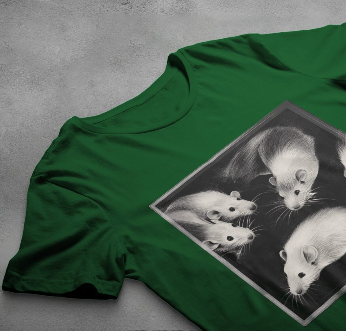 whispers shadow council rat kind t-shirt design, variation 6