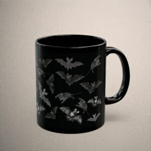 Winged Bats whispers of the night a dark fantasy mug - 5