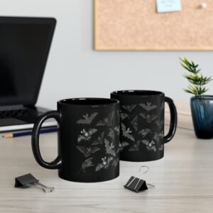 Winged Bats whispers of the night a dark fantasy mug - 7