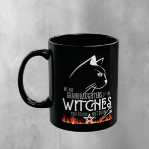 Witch heritage of strength resilience wisdom dark charm magical mug - 1