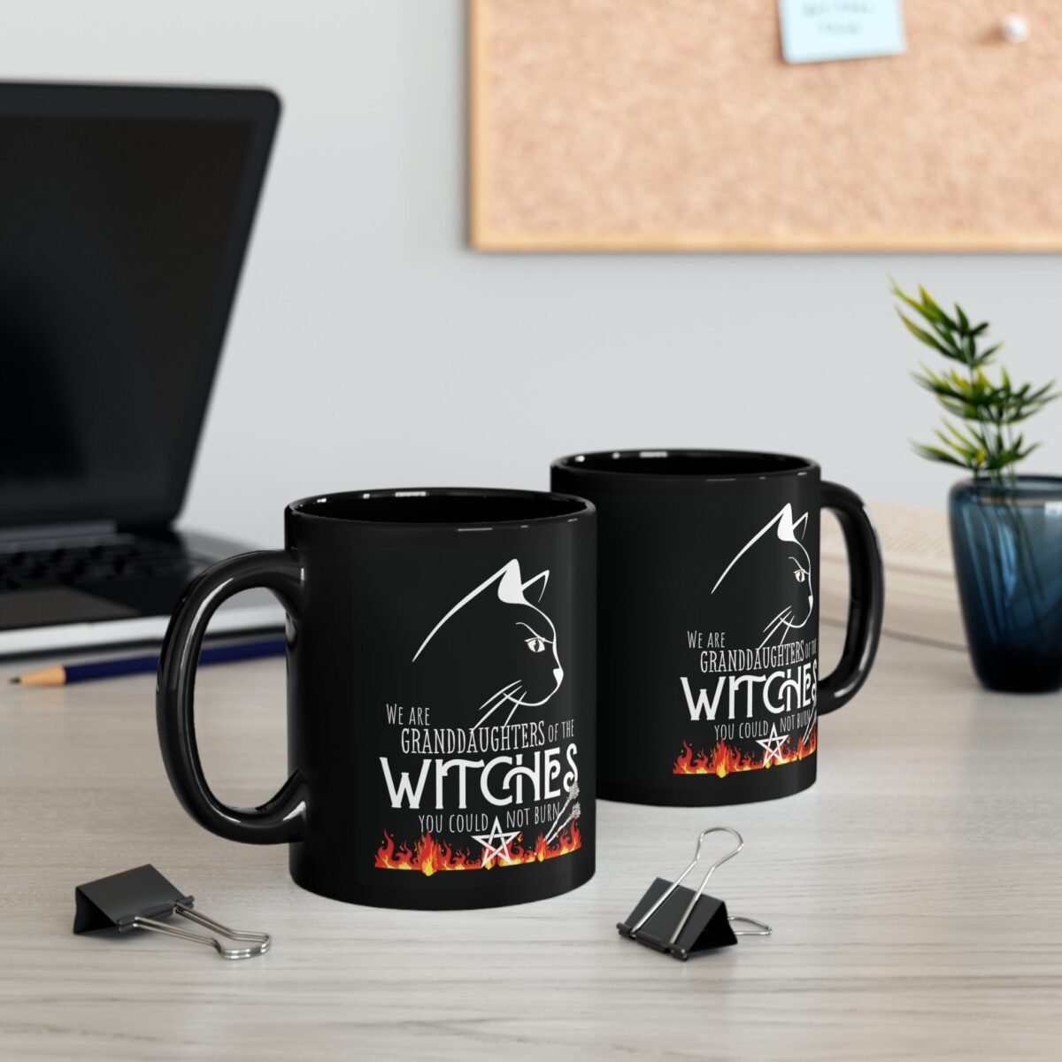 Witch heritage of strength resilience wisdom dark charm magical mug - 7