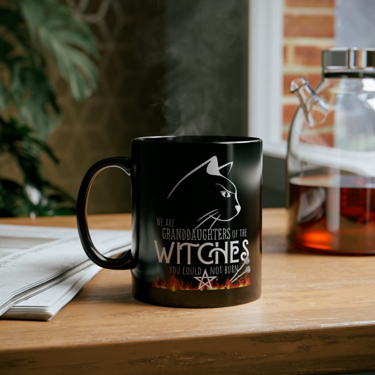 Witch heritage of strength resilience wisdom dark charm magical mug - 8