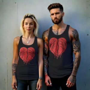 witch rebuilt heart skeleton human hands love remains t-shirt design, variation 9